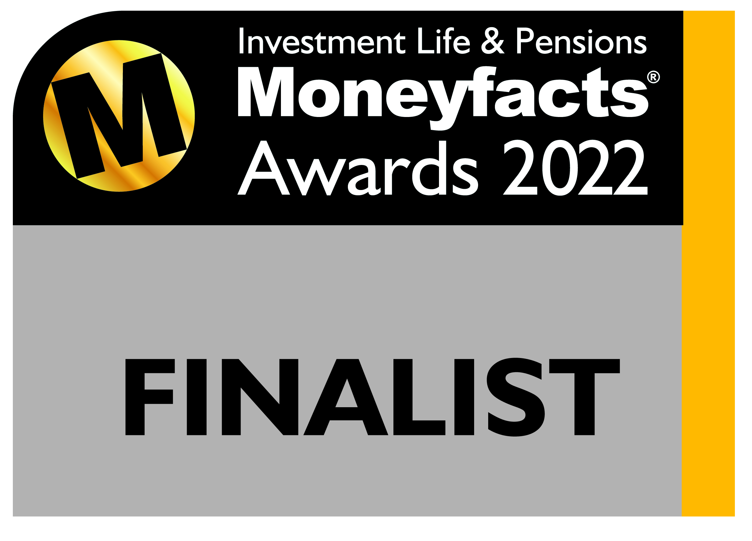 Finalists in Investment Life & Pensions Moneyfacts Awards 2021 - Logo